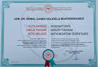 Health Tourism Authorization Certificate